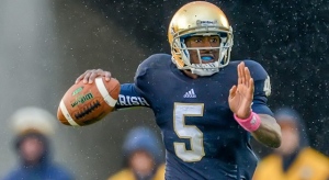 Without Everett Golson Under Center, the Irish Suddenly Look Shaky on Offense